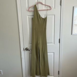 One sleeve Anthro sweater jumpsuit